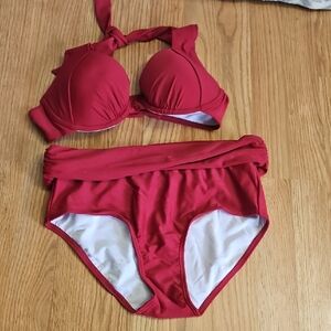 Red Bikini Set Large
